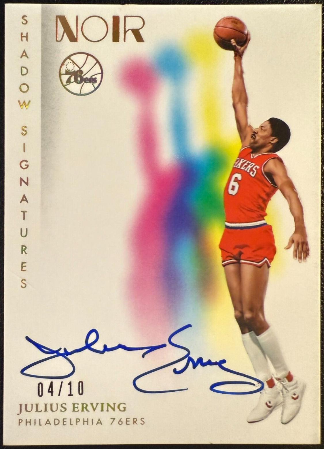 Julius Erving [Holo Gold] #STS-JEV