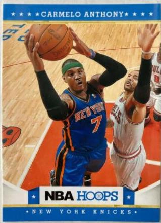 Carmelo Anthony #16 Basketball Cards 2012 Panini Hoops