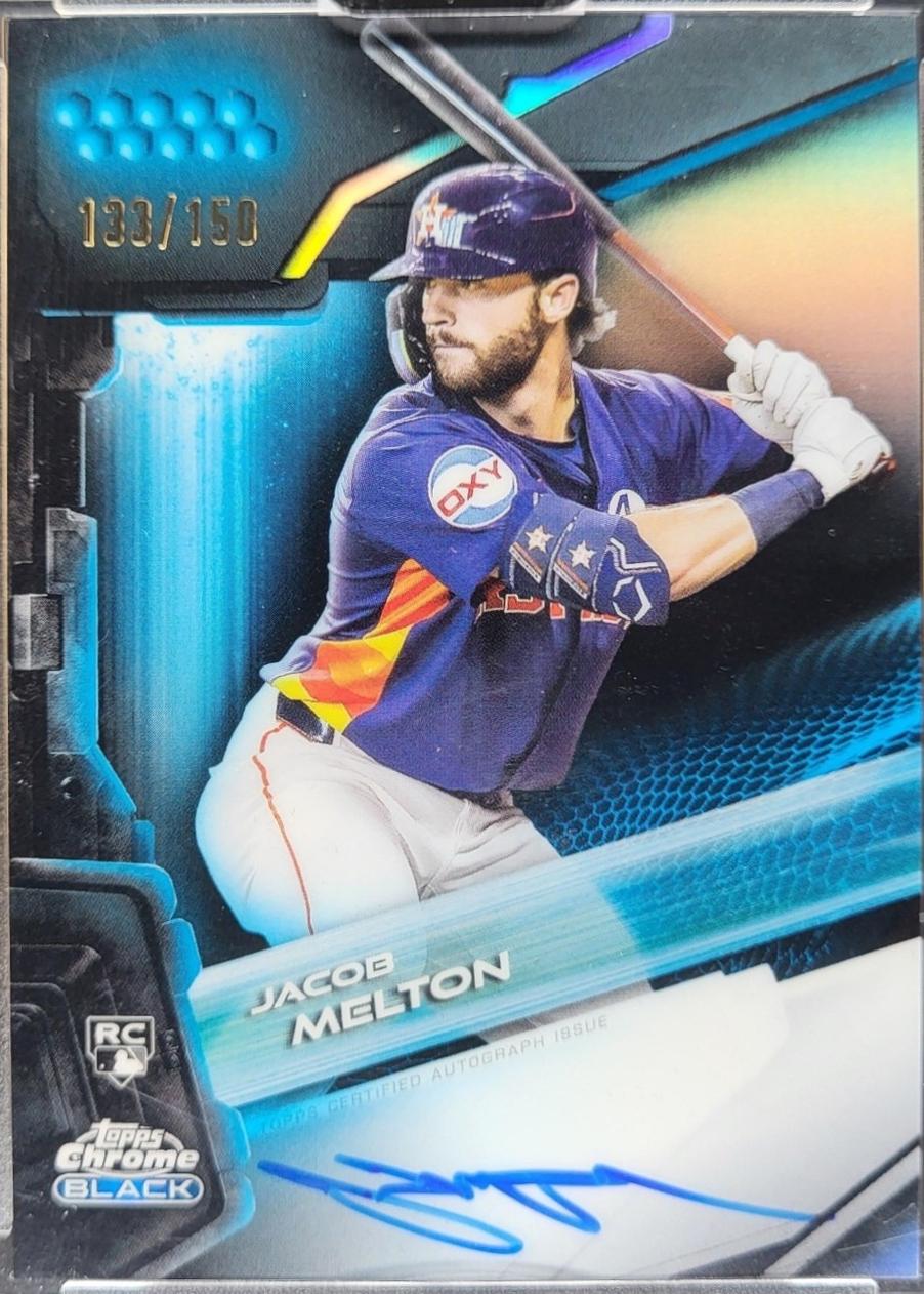 Jacob Melton [Blue Refractor] #CBA-JM