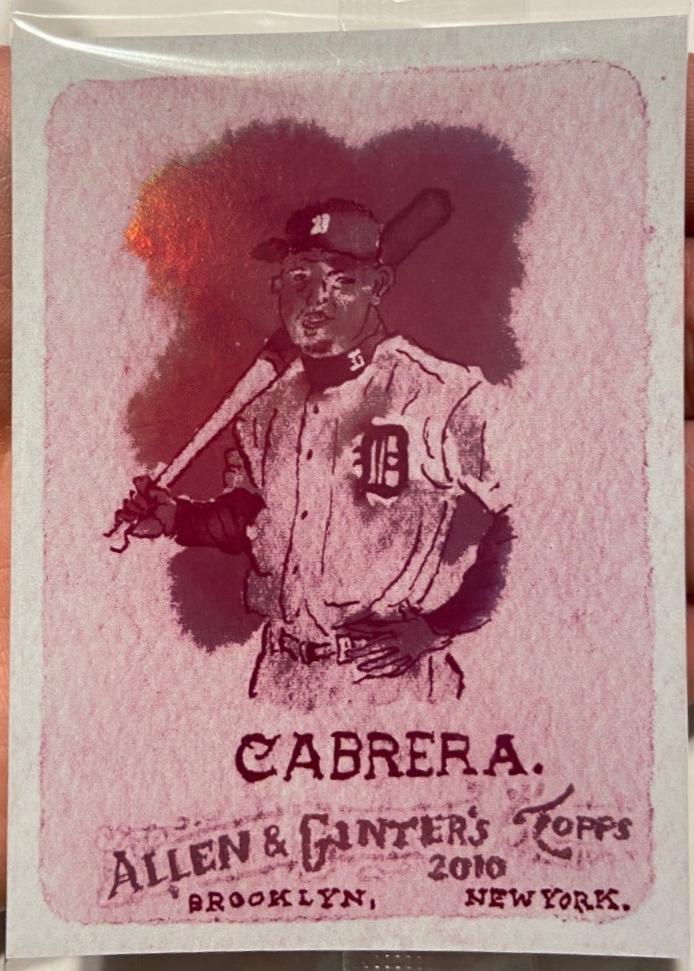 Miguel Cabrera [Bubblegum Foil] #88