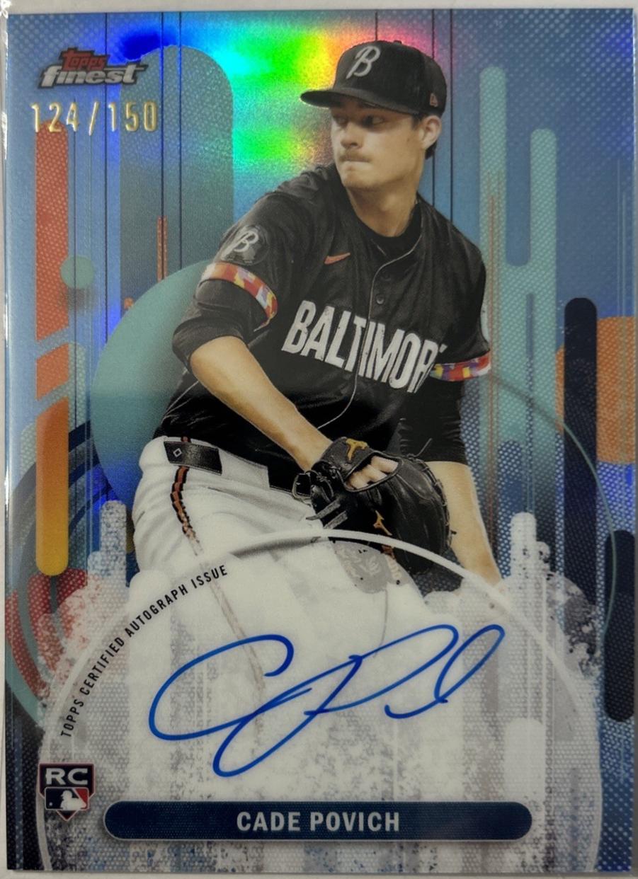Cade Povich [Sky Blue Refractor] #FA-CP