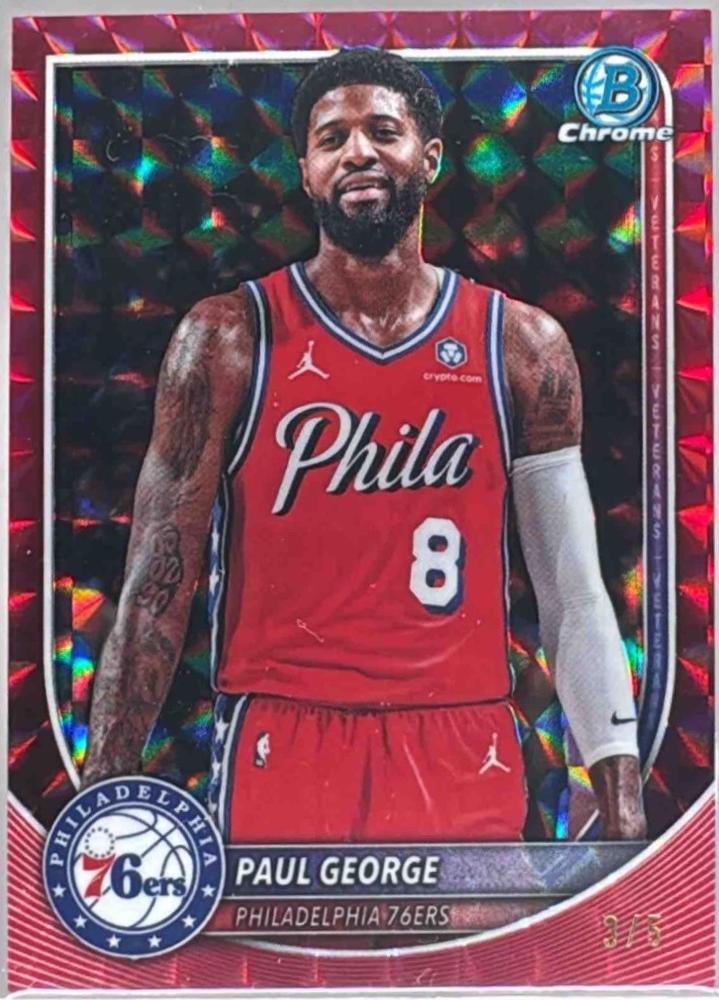 Paul George [Red Geometric] #BCV-154