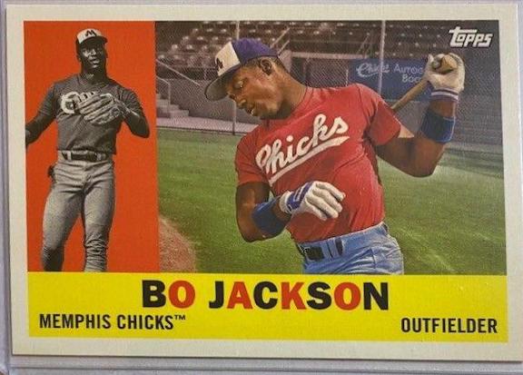 Bo Jackson #MILB-4 Baseball Cards 2022 Topps Pro Debut MiLB Legends
