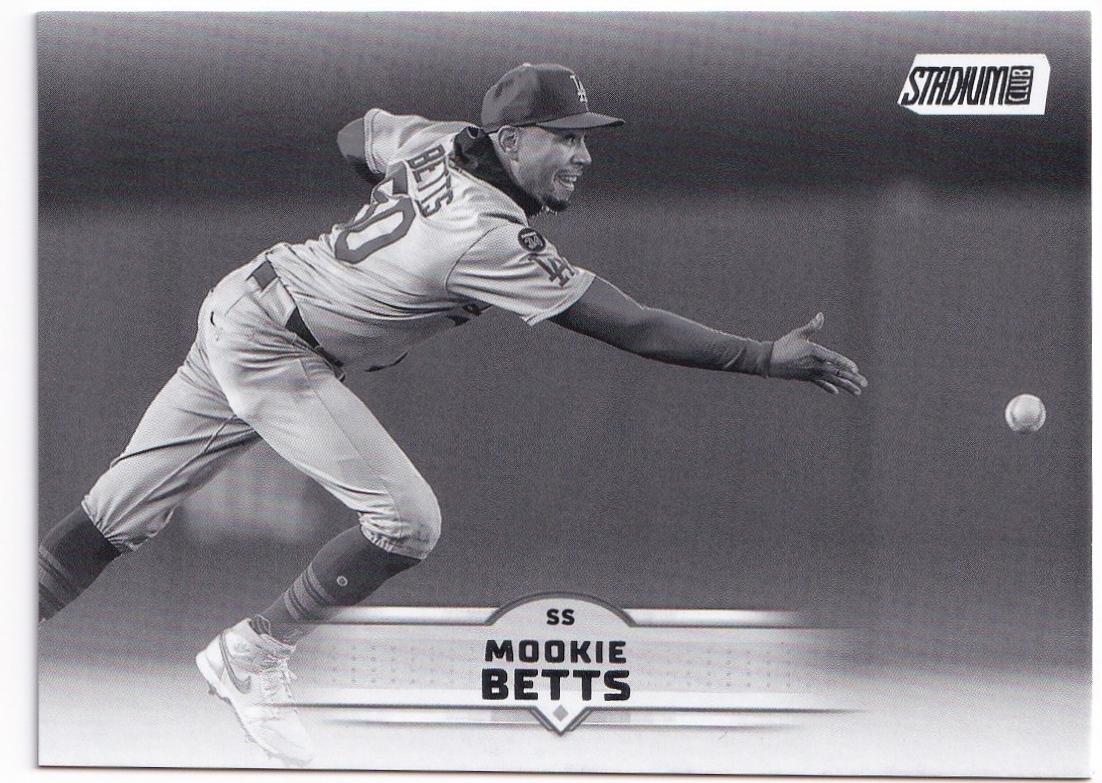 Mookie Betts [Black White] #160 Prices | 2025 Topps Stadium Club 