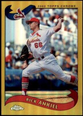 Rick Ankiel [Gold Refractor] #604