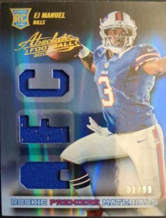 EJ Manuel [Rookie Premiere Materials AFC, NFC] #209