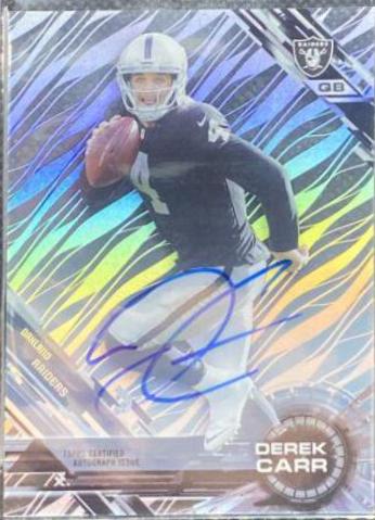 Derek Carr [Autograph] #51
