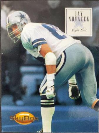 Jay Novacek #40 Football Cards 1994 Skybox Premium