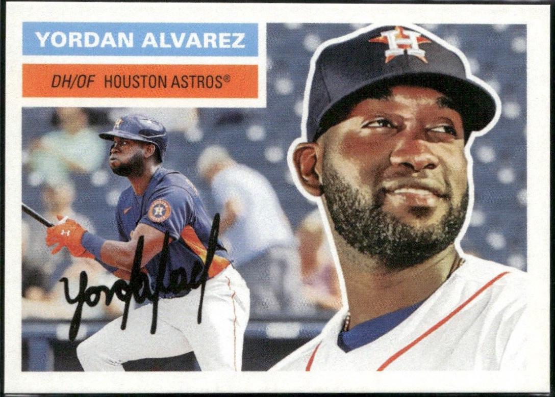Yordan Alvarez #19 2021 Topps Throwback Thursday Baseball