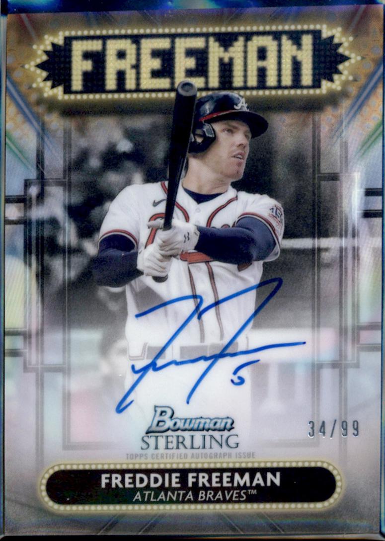 Freddie Freeman [Rose Gold] #SSA-FF