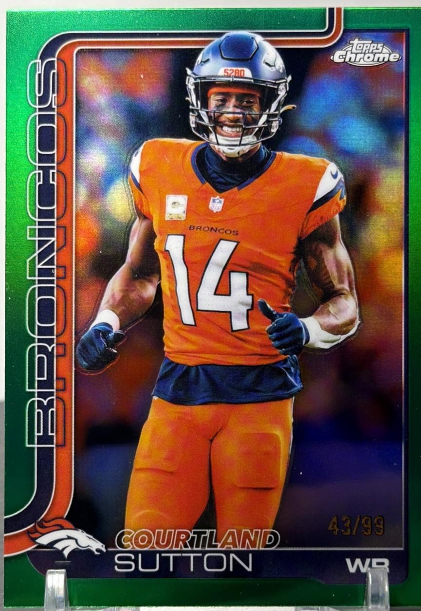 Courtland Sutton [Green Refractor] #86