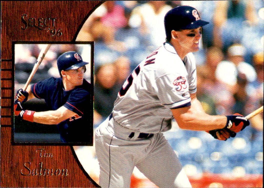 Tim Salmon #10 Baseball Cards 1996 Select