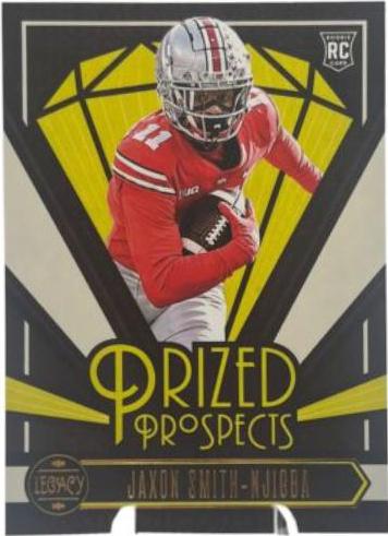 Jaxon Smith Njigba #PP-10 Football Cards 2023 Panini Legacy Prized Prospects