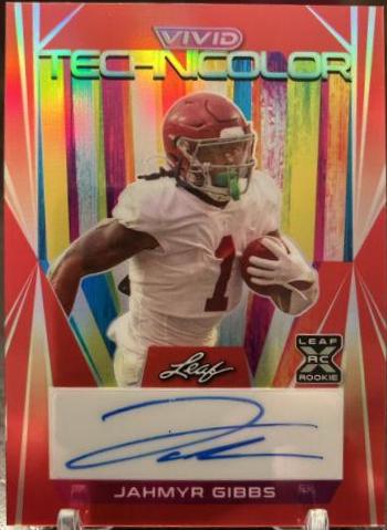 Jahmyr Gibbs [Prismatic Red] #T-JG1