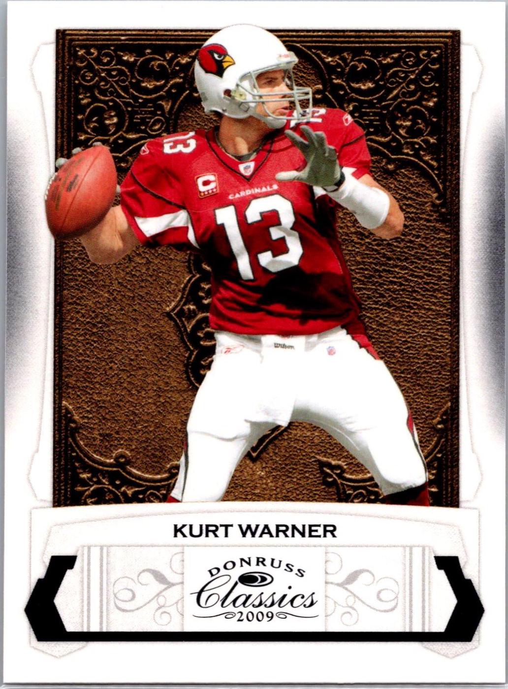 Kurt Warner #2 Football Cards 2009 Panini Donruss Classics
