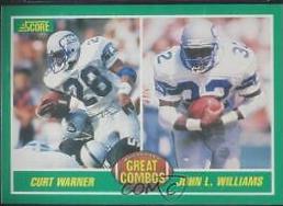 Curt warner, John L. Williams Great Combos