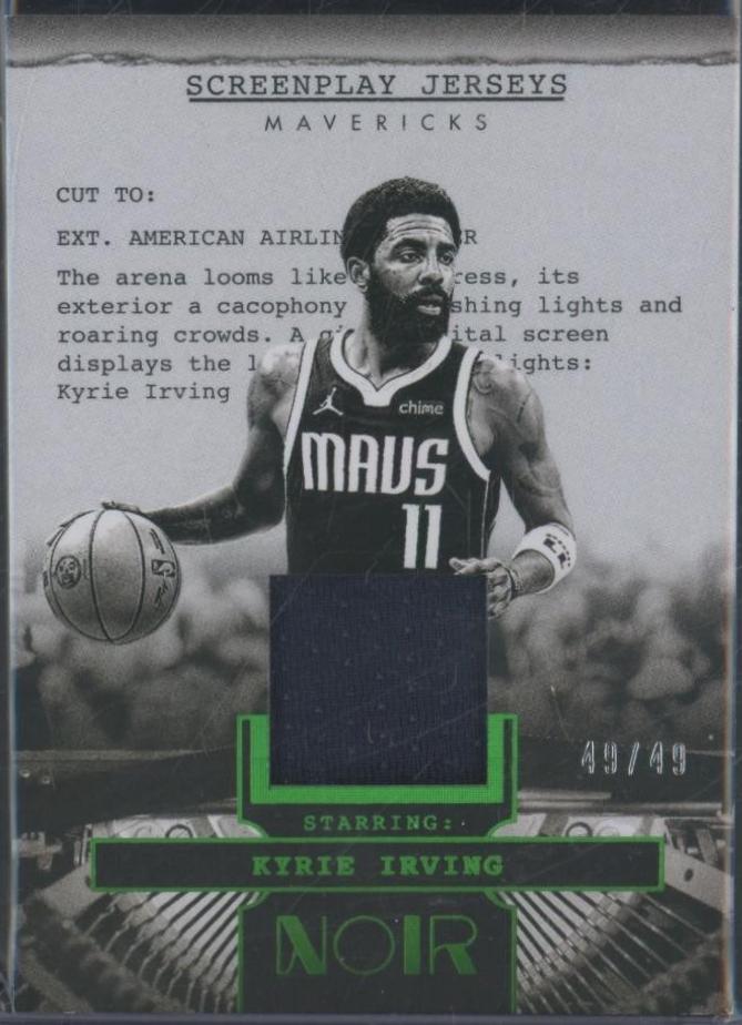 Kyrie Irving [Holo Green] #17 Prices | 2024 Panini Noir Screenplay