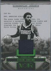 Kyrie Irving [Holo Green] #17 Prices | 2024 Panini Noir Screenplay