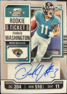 Parker Washington #127 2023 Panini Contenders Optic Football