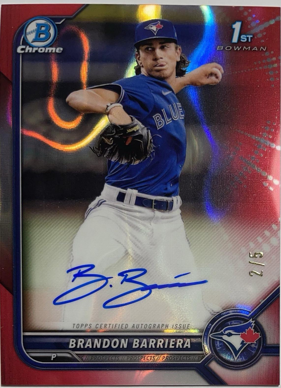 Brandon Barriera [Red Wave] #CDA-BBA