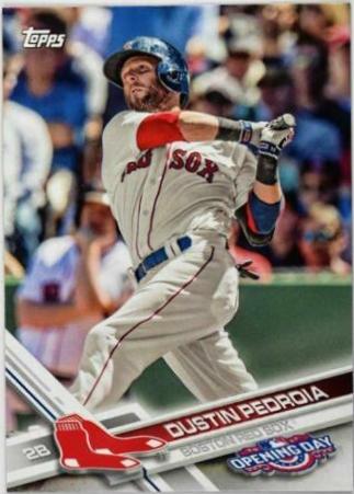 Dustin Pedroia #112 2017 Topps Opening Day Baseball