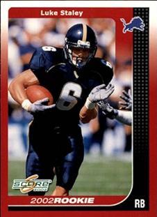 Luke Staley #265 Football Cards 2002 Panini Score