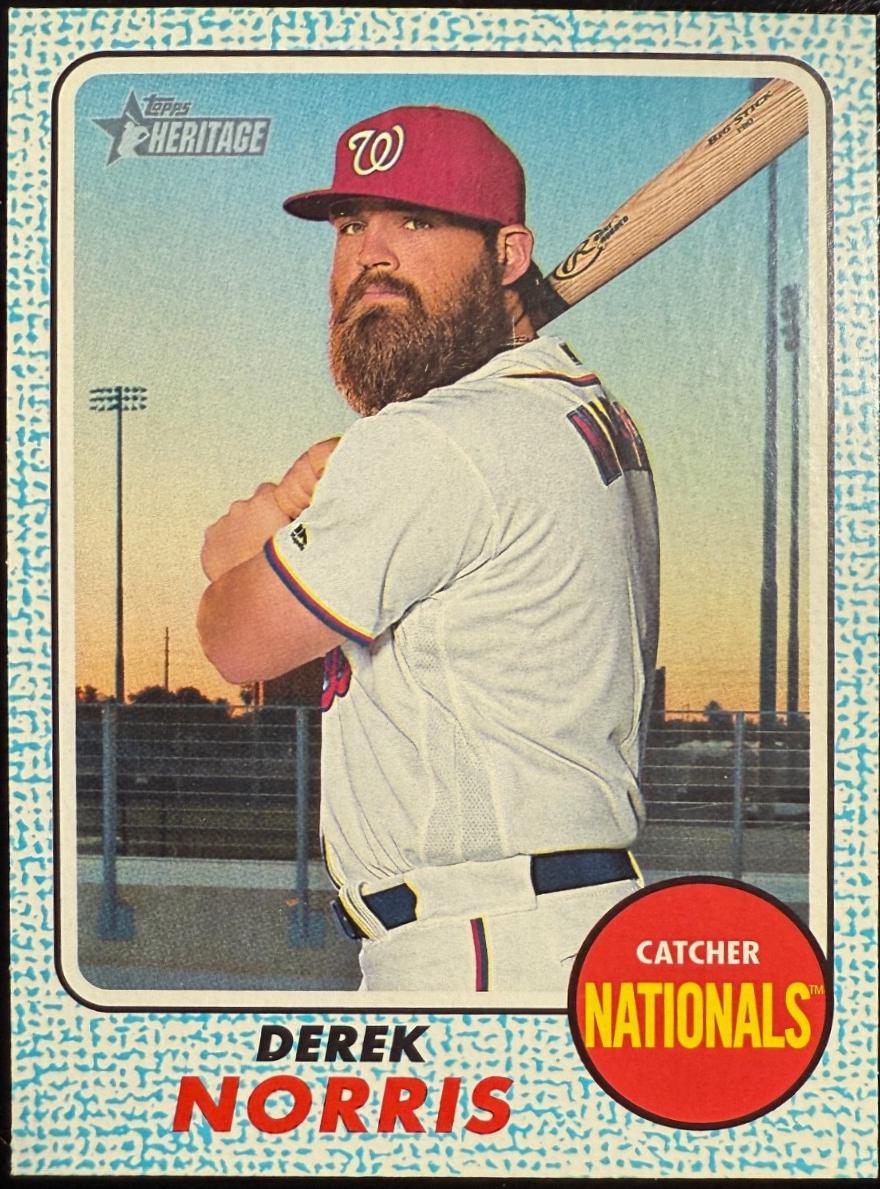 Derek Norris [Blue Border] #51