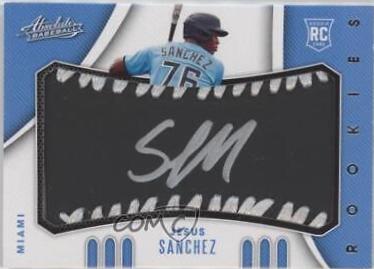 Jesus Sanchez [Material Signature Black White Seams] #113