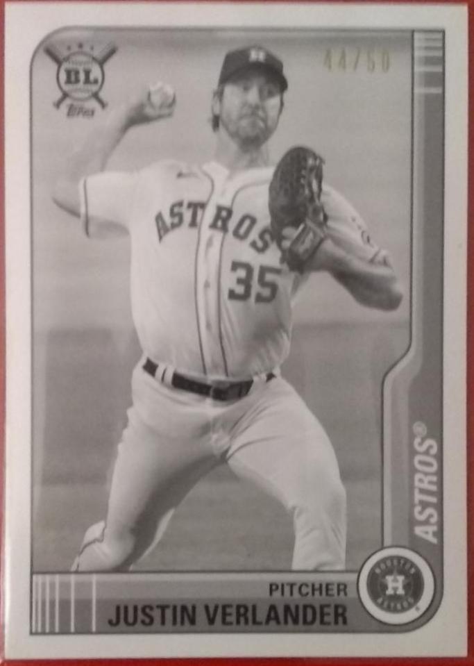 Justin Verlander [Black & White] #75