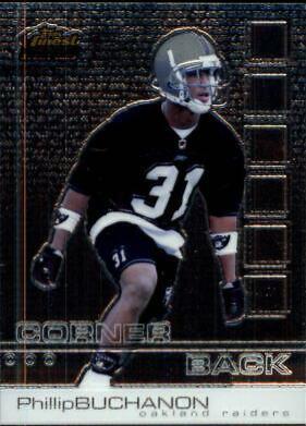 Phillip Buchanon #107 2002 Topps Finest Football
