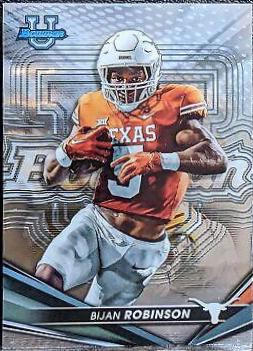Bijan Robinson #77 Football Cards 2022 Bowman's Best University