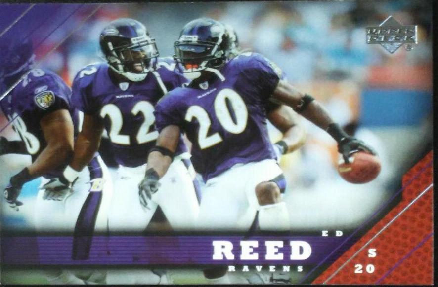 Ed Reed #13 Football Cards 2005 Upper Deck