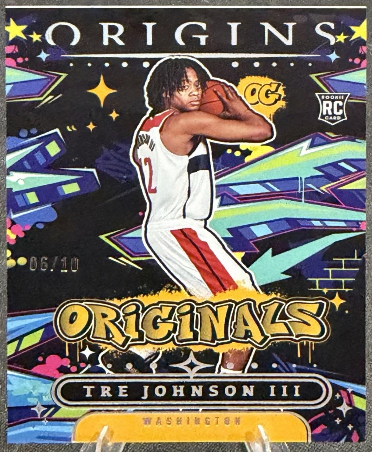 Tre Johnson III #6 2025 Panini Origins Originals Basketball