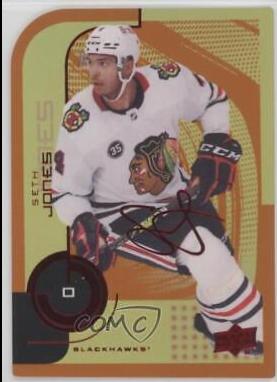 Seth Jones #56 Hockey Cards 2022 Upper Deck MVP Colors and Contours
