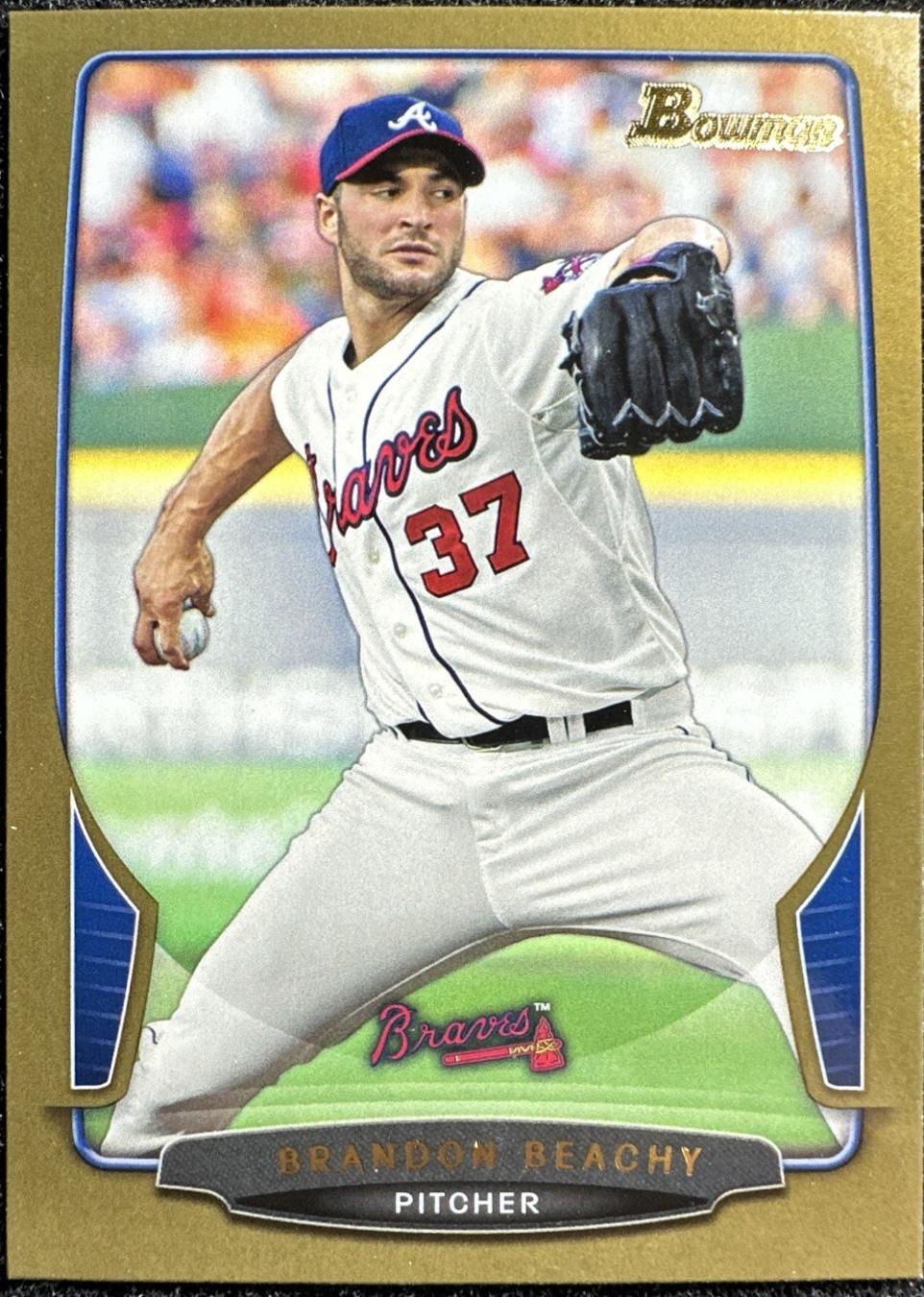 Brandon Beachy #134 2013 Bowman Baseball