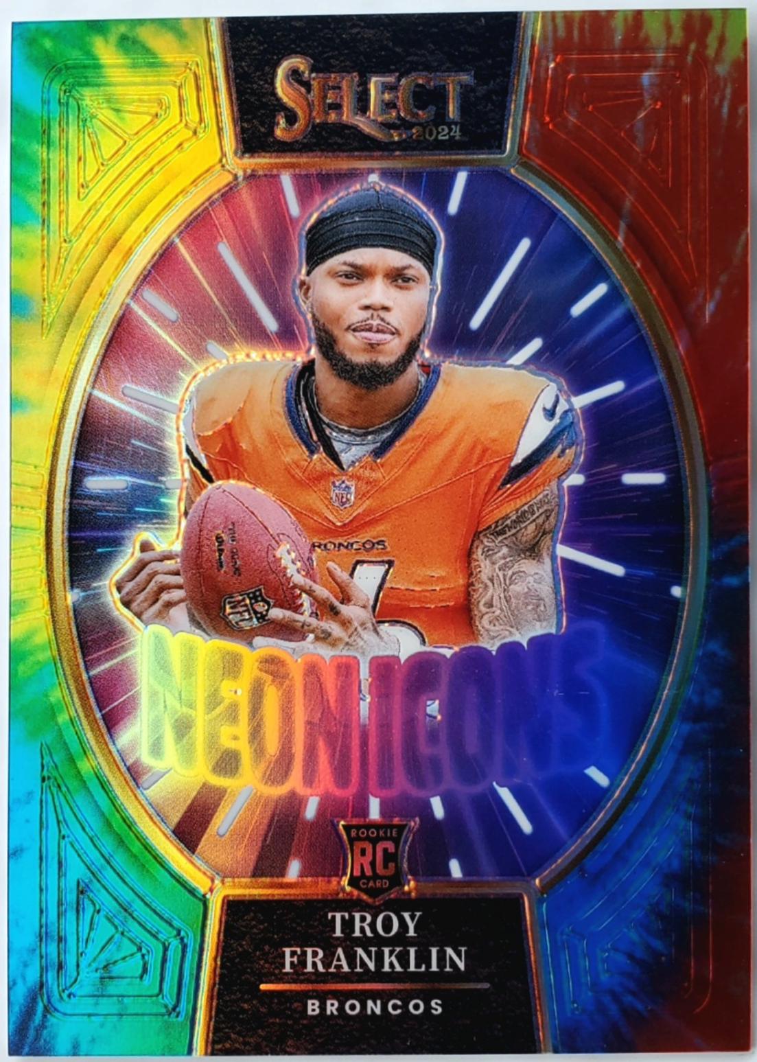 Troy Franklin [Tie-Dye Prizm] #25