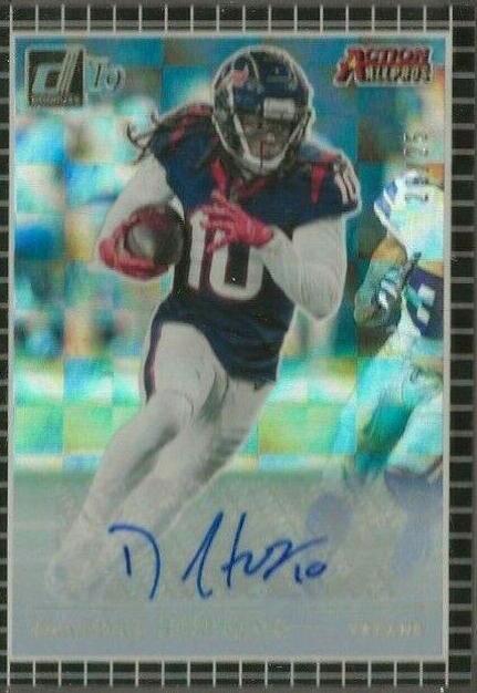 DeAndre Hopkins #AAP 16 Football Cards 2019 Donruss Action All Pros Autographs