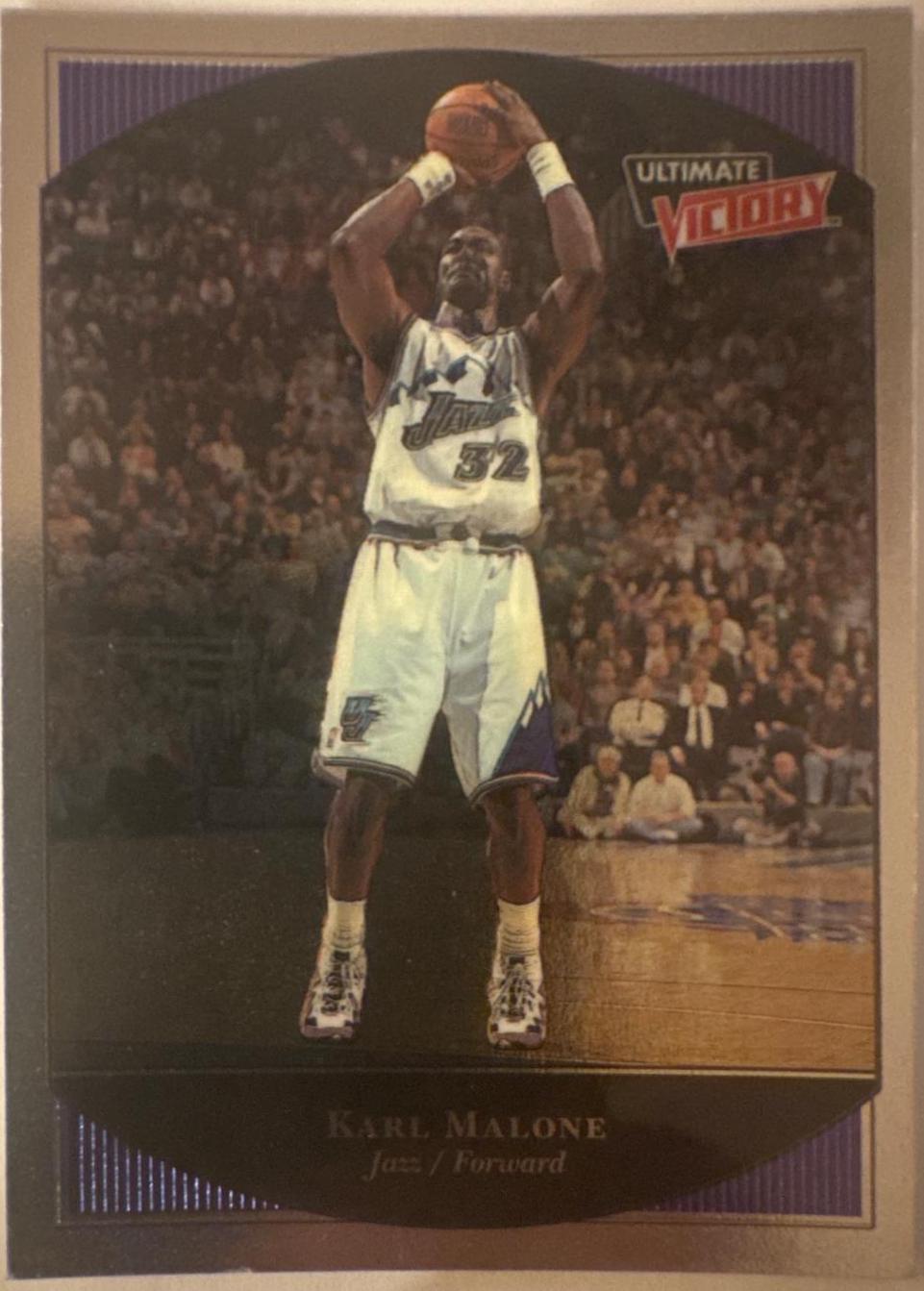 Karl Malone #82 Basketball Cards 1999 Upper Deck Ultimate Victory