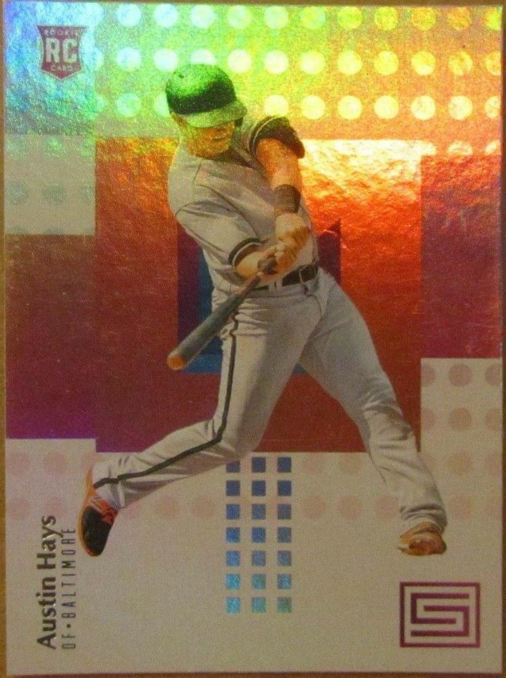 Austin Hays #5 Baseball Cards 2018 Panini Chronicles Status