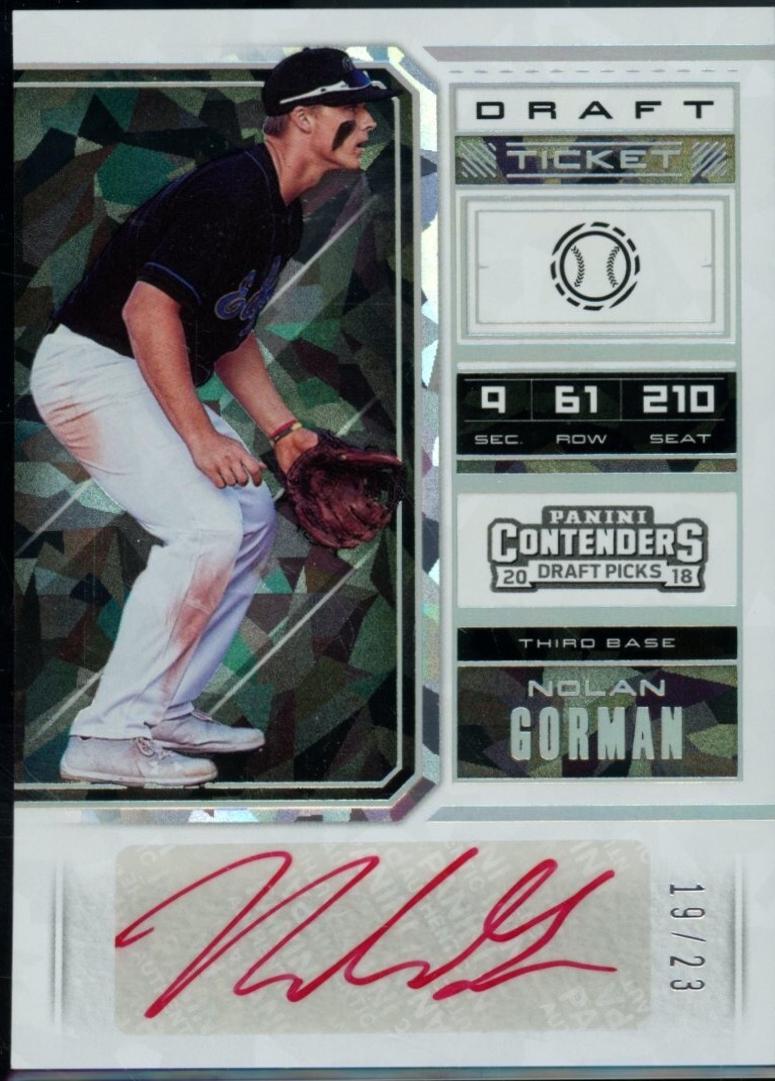 Nolan Gorman [Fielding Cracked Ice] #6