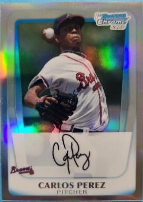 Carlos Perez [Gold Refractor] #BCP108