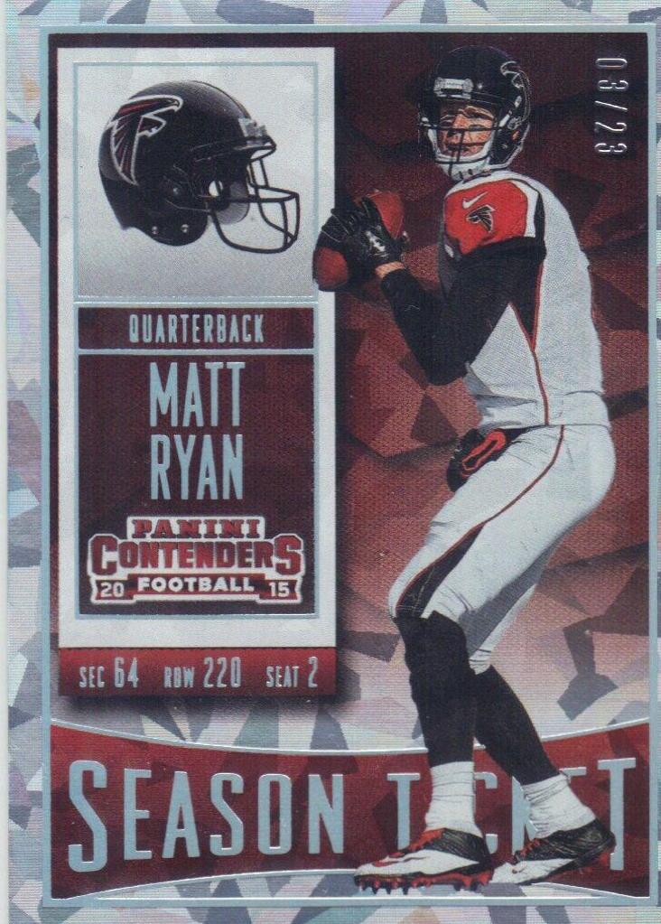 Matt Ryan [Cracked Ice Ticket] #39