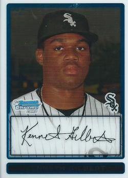 Kenneth Gilbert #BCP12 2009 Bowman Chrome Prospects Baseball