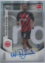 Willian Pacho [Orange Refractor] #BCA-WP Soccer Cards 2023 Topps Chrome Bundesliga Autograph Prices