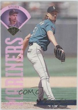 Randy Johnson #244 1995 Leaf Baseball