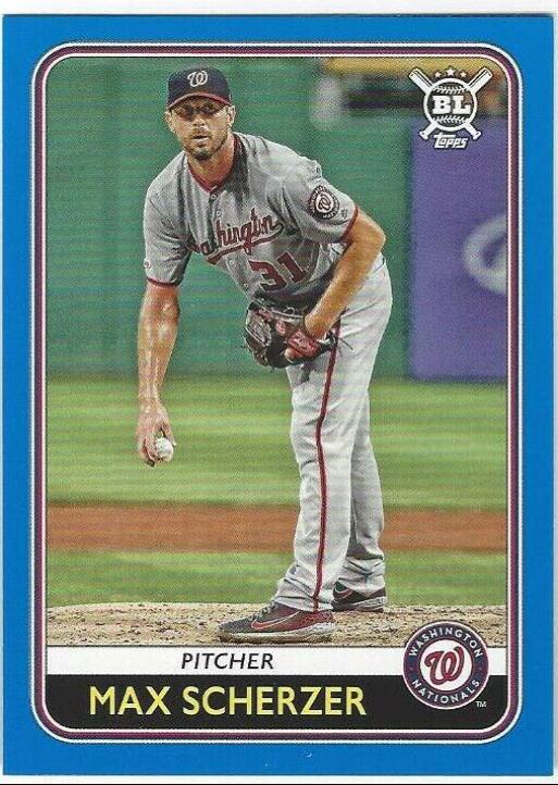 Max Scherzer [Blue] #134