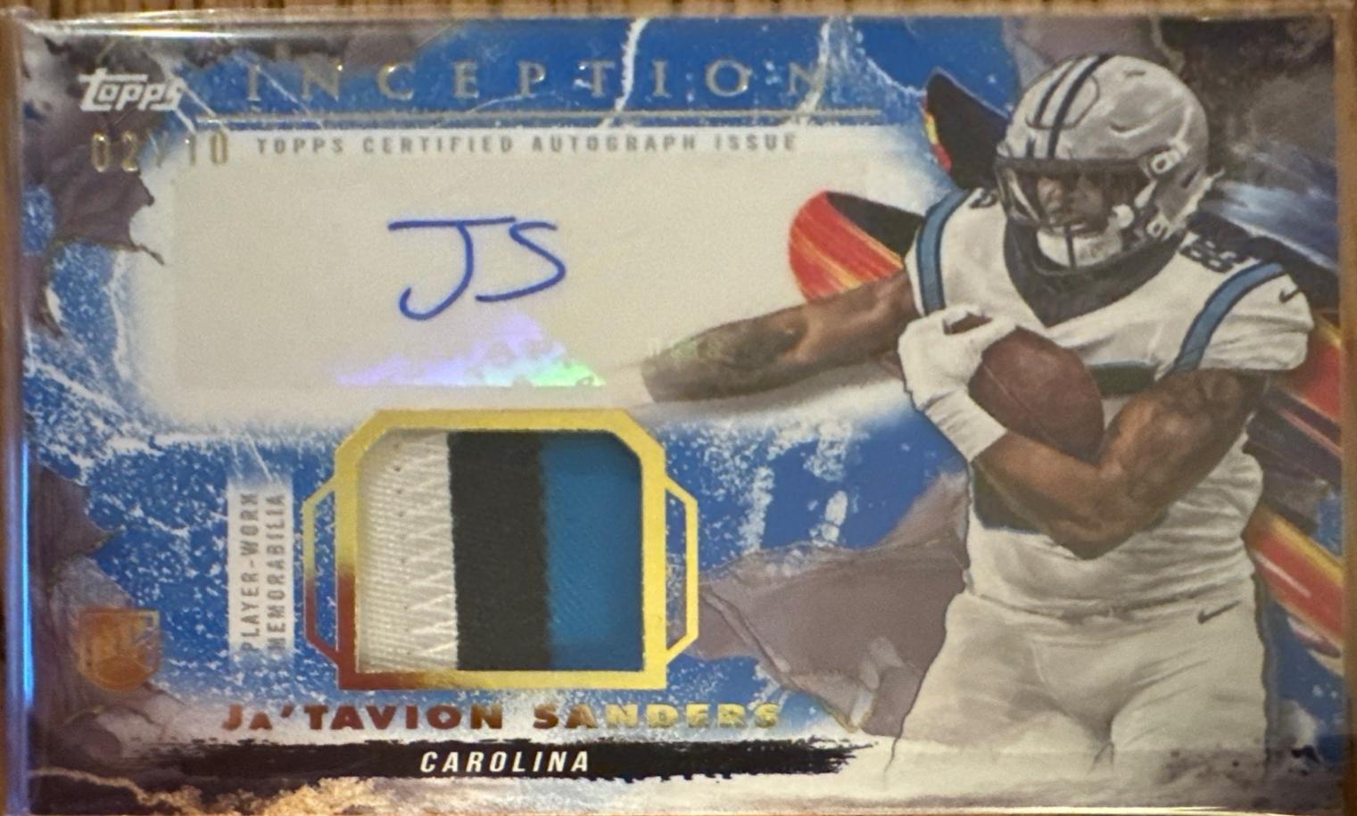 Ja'Tavion Sanders [Blue] #PPA-JSA