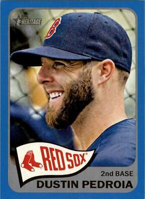 Dustin Pedroia #447 2014 Topps Heritage Baseball