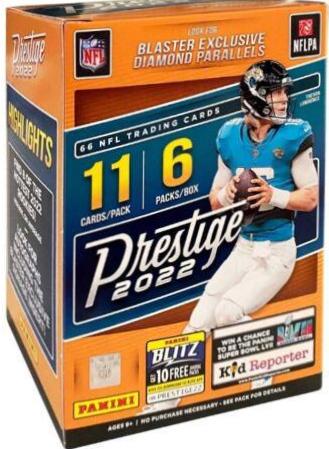 Blaster Box Football Cards 2022 Panini Prestige