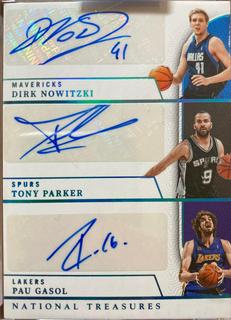 Dirk Nowitzki / Pau Gasol / Tony Parker